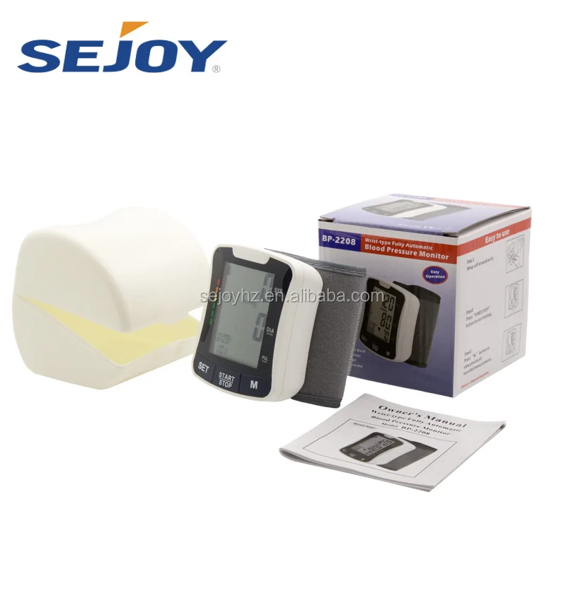 2020 CE Fully Automatic BP meter Digital Machine Wrist Blood Pressure Machine