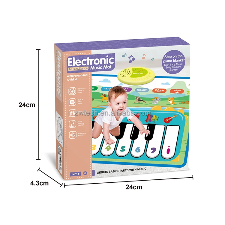 Коврик для детского пианино