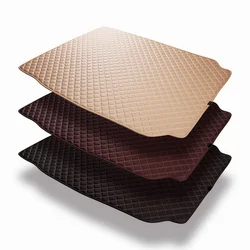 All Weather Customized Embroidery Leather 3D 5D Car Trunk Mats