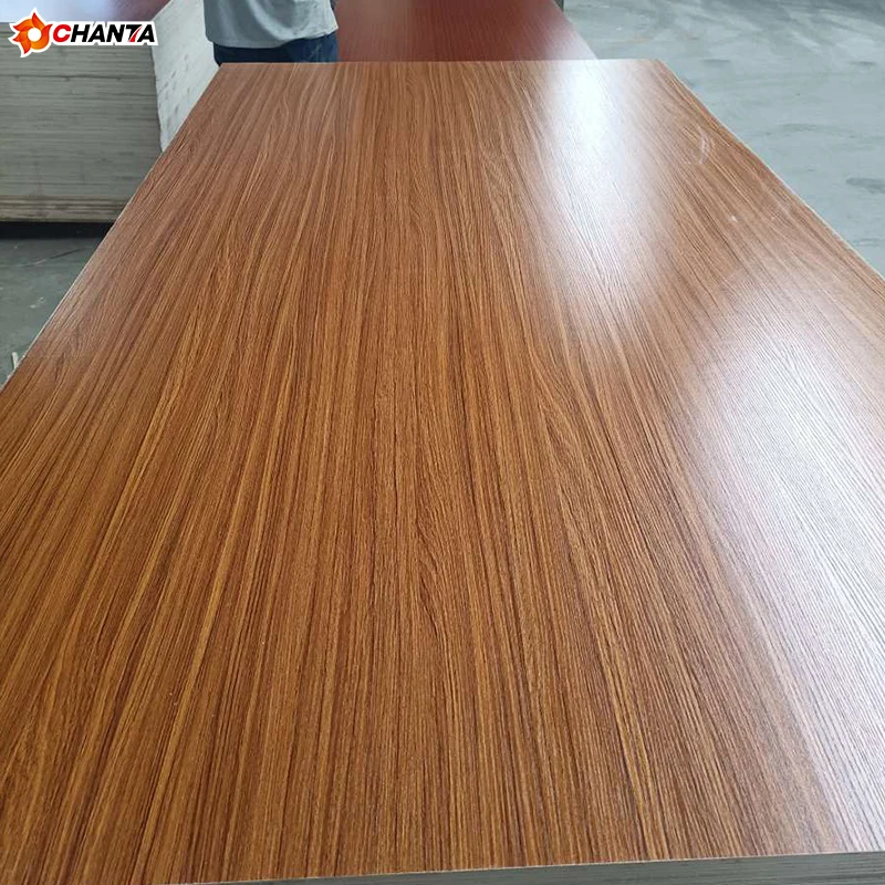 3mm 12mm 15mm 16mm 18mm Wood Grain Laminated Faced Melamine Marine Plywood