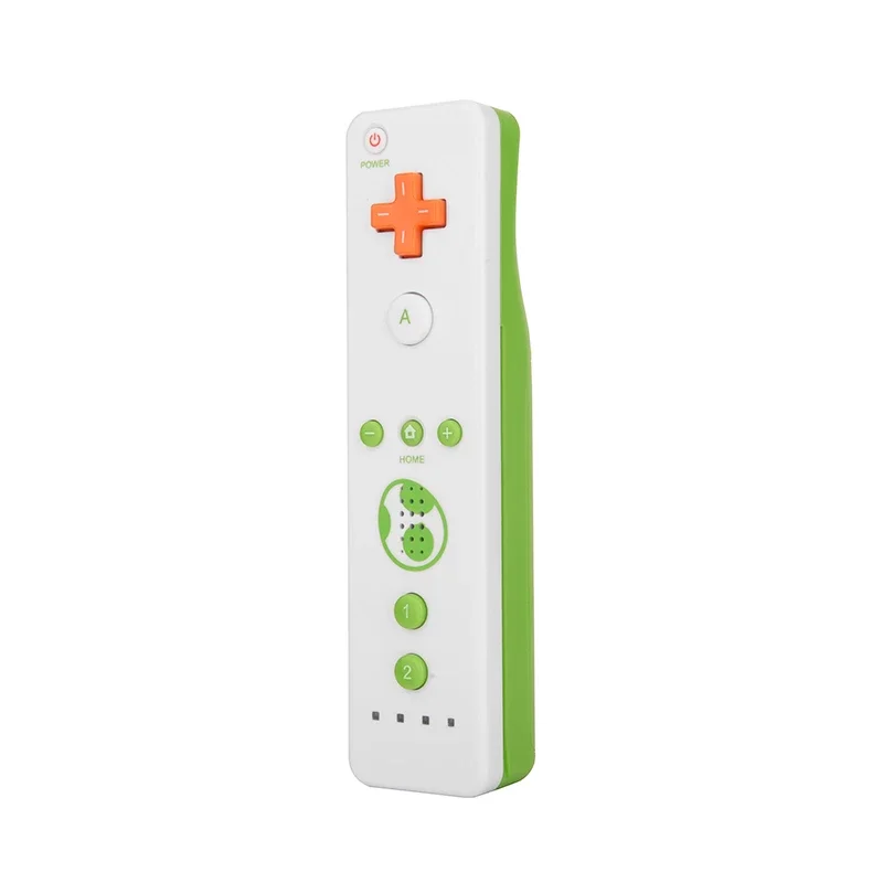 2 in 1 Remote Controller + Nunchuck Controller for Wii Console Wireless Gamepad with Motion Plus for Nintendo Wii Games Control