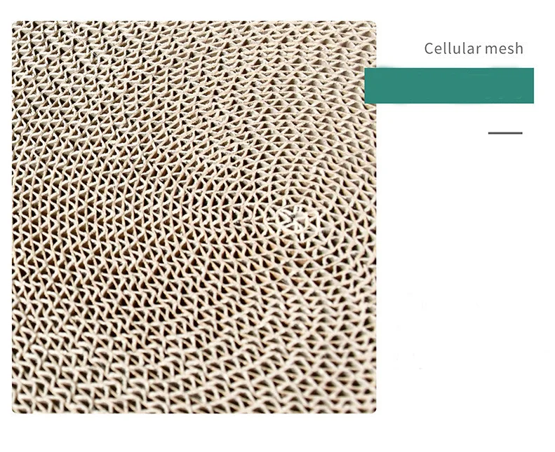 Round corrugated cat scratching board simple disc bowl-shaped cat claw board round cake bowl-shaped cat bed