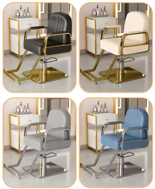 Rotating hairdressing chair Hair salon cutting network red high-grade ironing dyeing lift