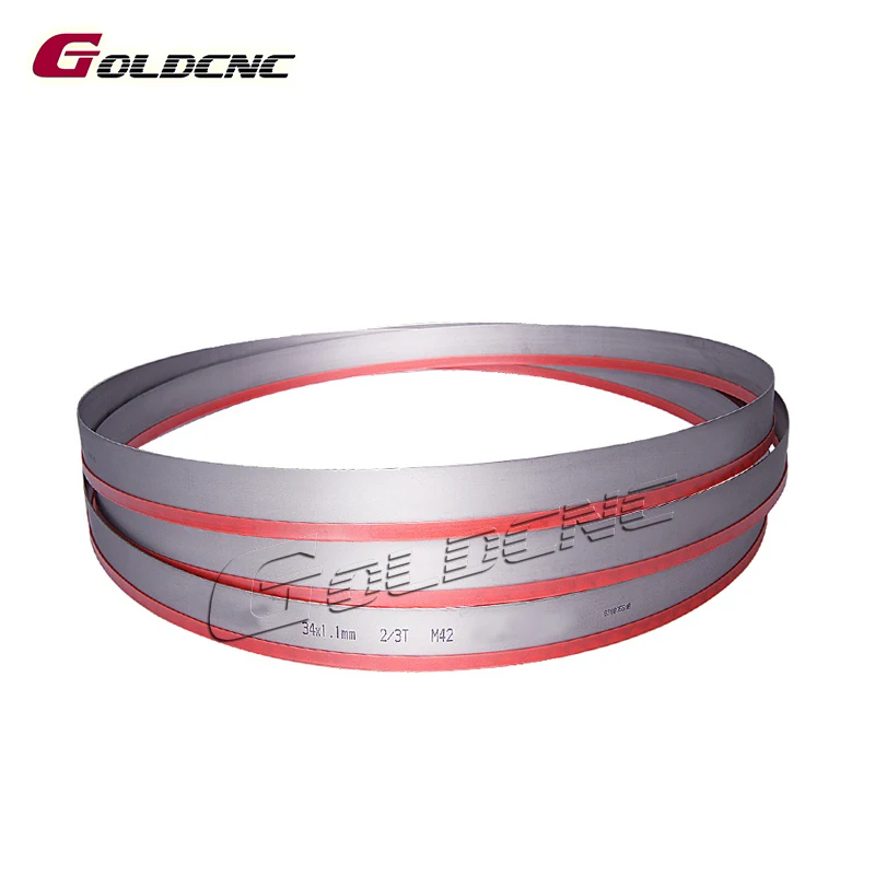 GOLDCNC GB4230 carbon steel band saw blade M42 bi-metal band saw blade for metal