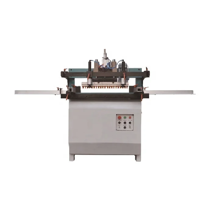 Woodworking double - row multiple drilling machine