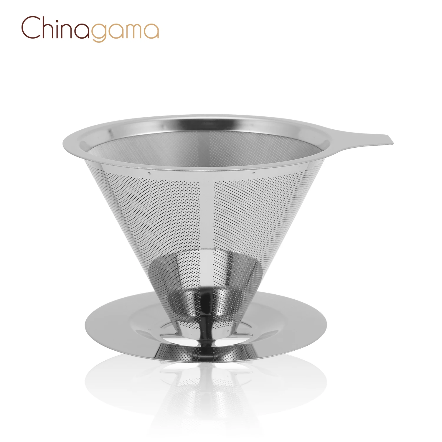 Hot Sale Vietnamese Paperless Mesh Drip Cold Brew Hand drip coffee 304 stainless Steel Reusable Filter
