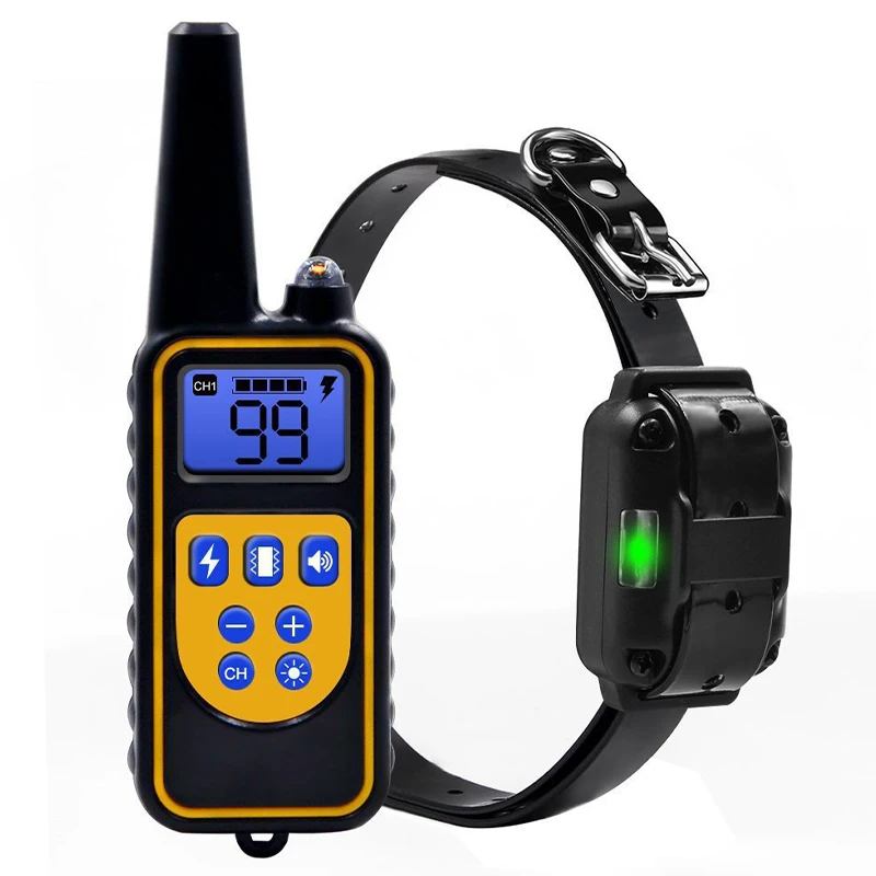 Waterproof Rechargeable Electric Bark Control Pet Dog Training Collar Stop Dog from Barking with Remote