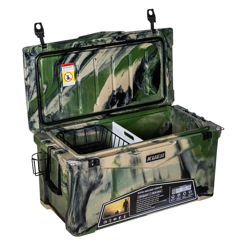 Camping Custom Logo Reusable Similar Hard Shell Rotomold Hard Coolers with big capacity