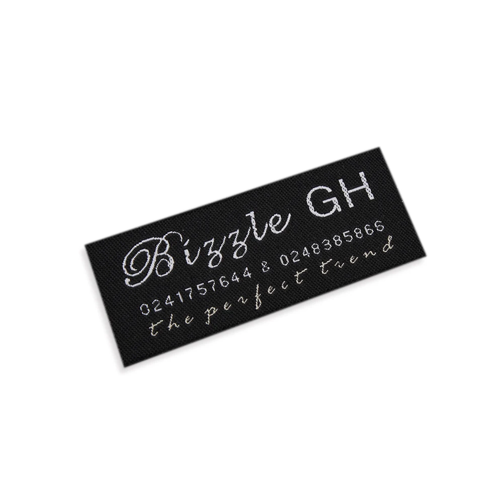 Customized logo clothing garment main woven labels tags,custom name neck woven labels labels