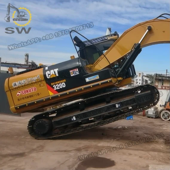 Б/у оригинальный экскаватор CAT Caterpillar 320D CAT320D 320DL 320BL по низкой цене 320D2 320C