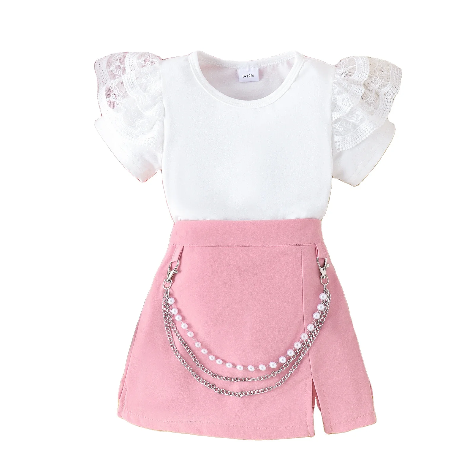 New Children Clothes Wholesale Boutique Kids Girls Clothing set A0719