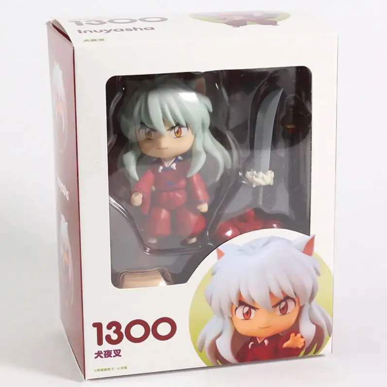Cute Versions 10cm Inuyasha #1300 Sesshomaru 1514 Anime Action Figure Collection Change Face Doll