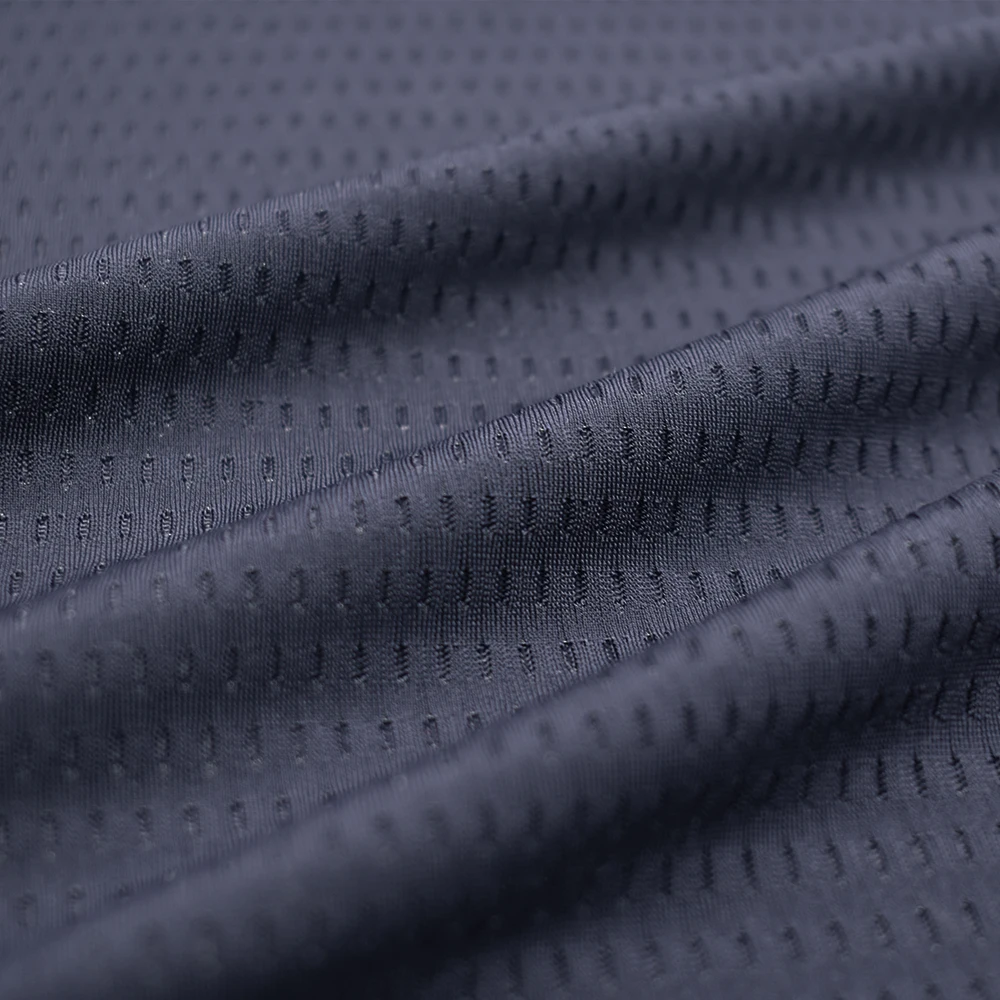 Cool feeling dry fit warp knitting 20 spandex stretch 80 nylon jacquard swimwear fabric for t-shirt