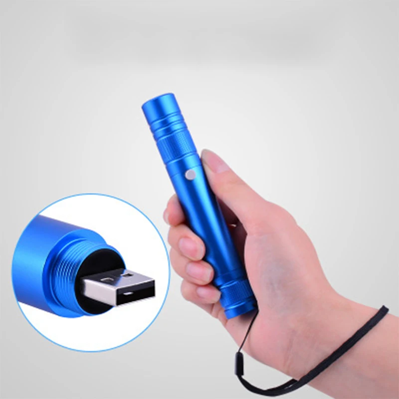 2020 New USB Rechargeable Laser Pointer 650nm Red Lazer  Beam Pointer Pen Continuous Line 1000-3000m