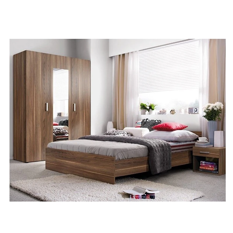 modern sets wardrobe bedside chest of drawer bed frame bedside bedroom suite furniture