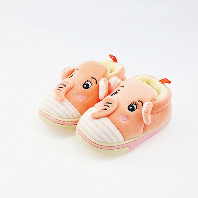 
Cute ElephantSuper Soft Plush baby Shoes Plush Comfort Indoor Slippers Soft newborn Baby Slippers 