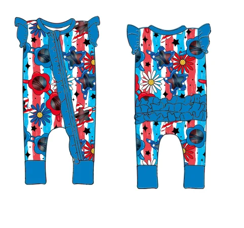 zs 4th of july baby clothes wholesale price baby clothes girls 0-3 new born baby girls clothes