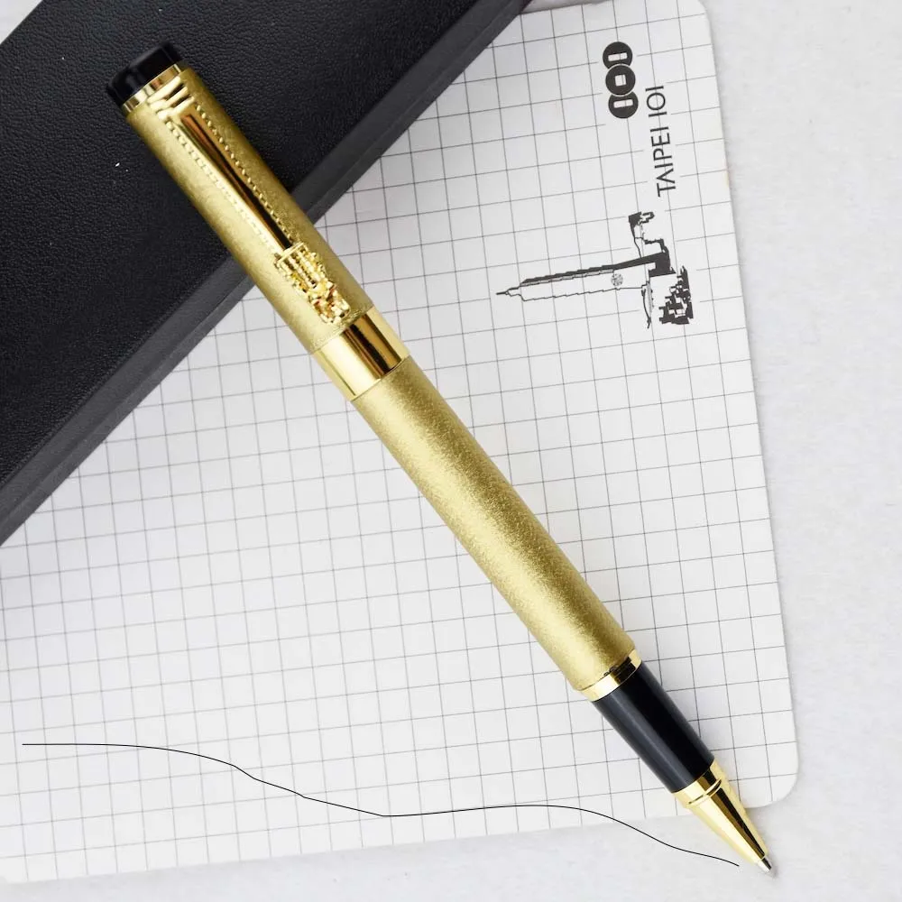 GemFully Hot products top 20 best selling 2022 luxury unique pen rose gold metal dragon pens with logo