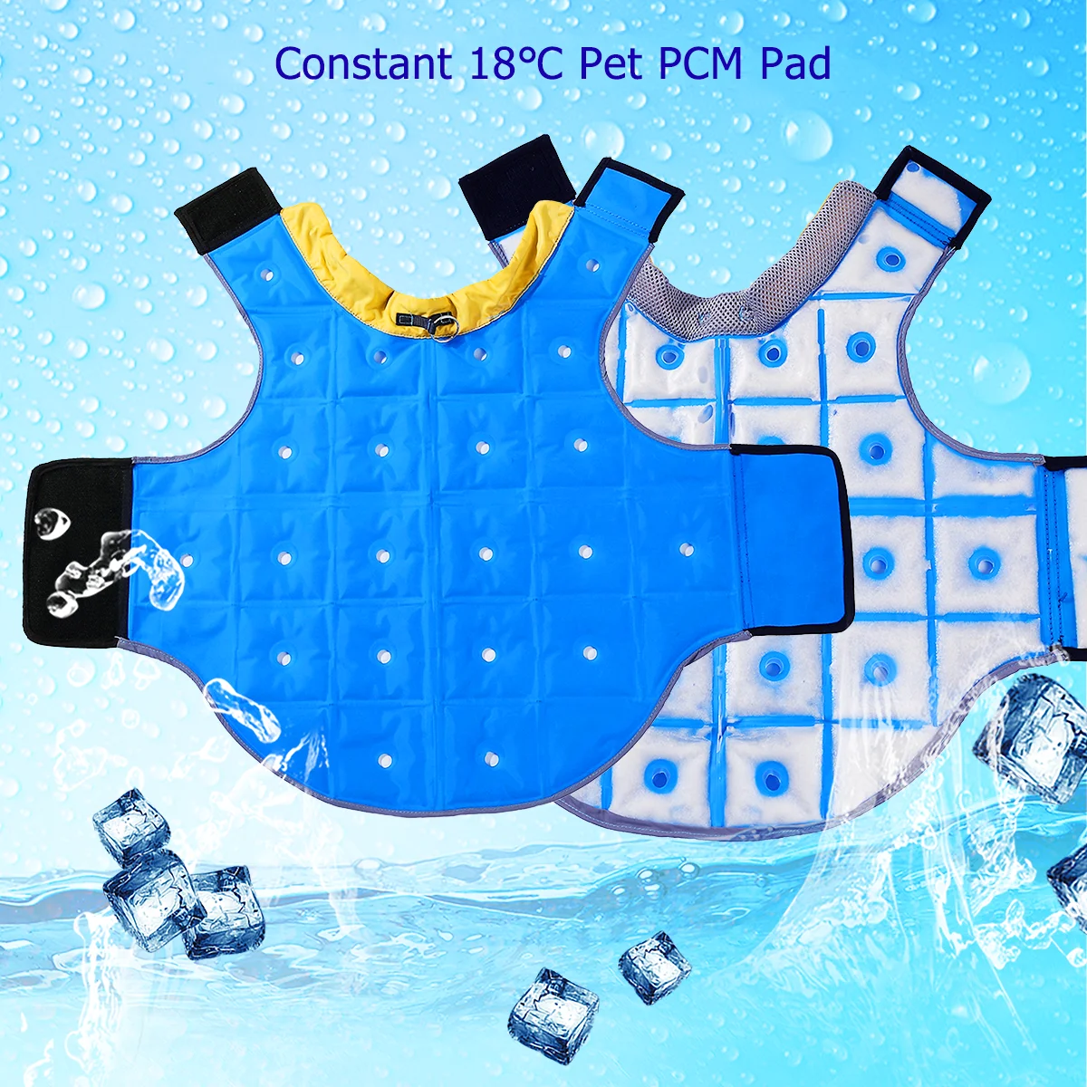 
 Охлаждающая Одежда для собак, летняя охлаждающая жилетка для домашних животных  