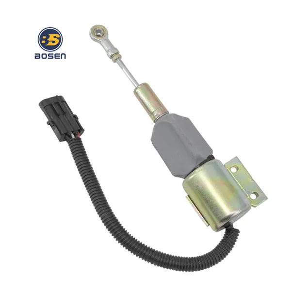 Fuel Pump Shutoff Valve Solenoid 12V 3932529 3939700 SA-4756-12 SA-4891-12 Fuel Shut Off Stop Cut Solenoid Valve for Cummins
