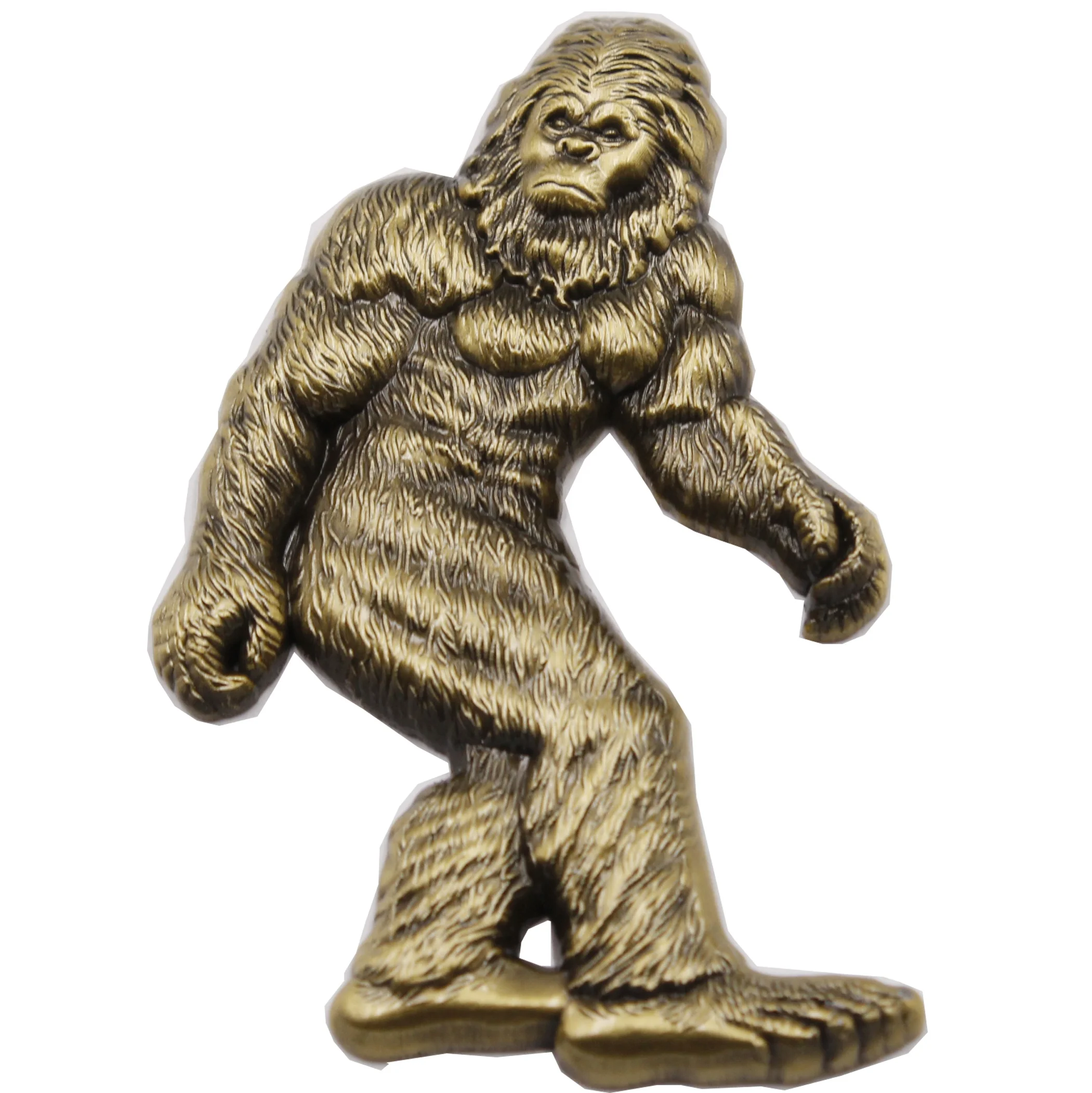 Custom 3D Bigfoot Ape Man Sasquatch Metal Fridge Magnet