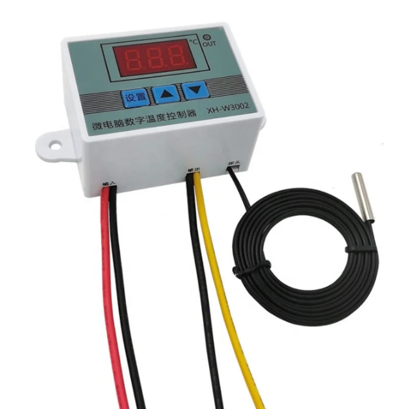 XH-W3002 LED Light Digital Thermostat DC 12V 24V48V AC 220V