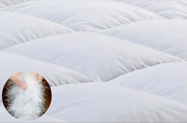 Wholesale China Products Baby And polyester fiber or down and feather  bed mattress topper