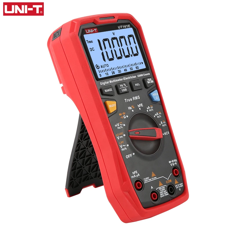 UNI-T UT161E 1000V  22000 Count Digital Multimeter Profesional Tester True RMS CE Voltmeter Electric Tools AC DC Voltage Meter