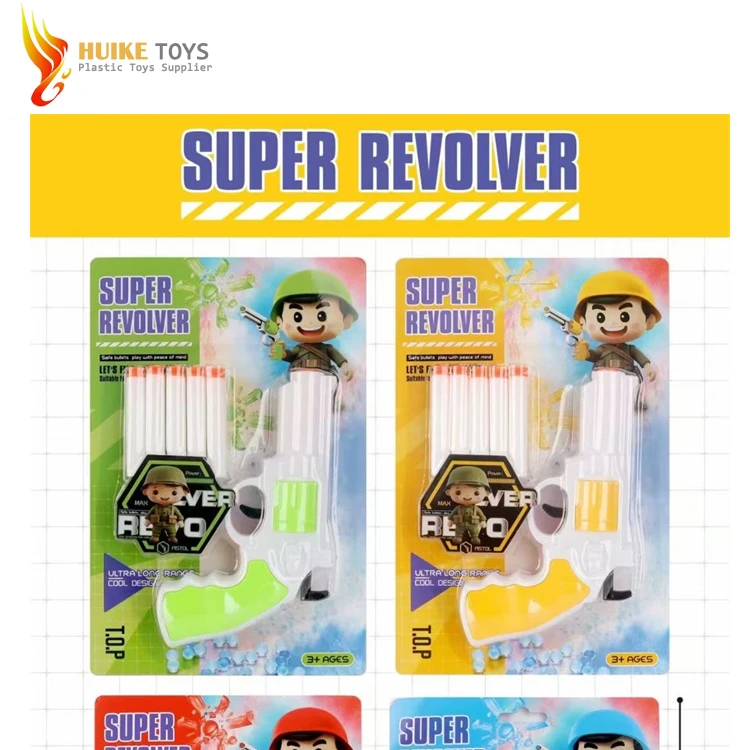 2025 cheap Light up gun toys led revolver toy gun with sound electronic plastic toy guns for kids