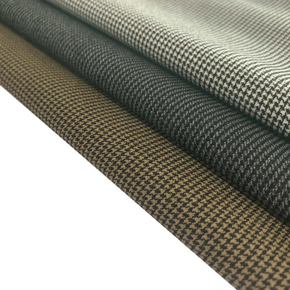 
New Fashion Birdeye Twill Stretch NR Bengaline Woven Fabric for Fashion Pants And Dresses 
