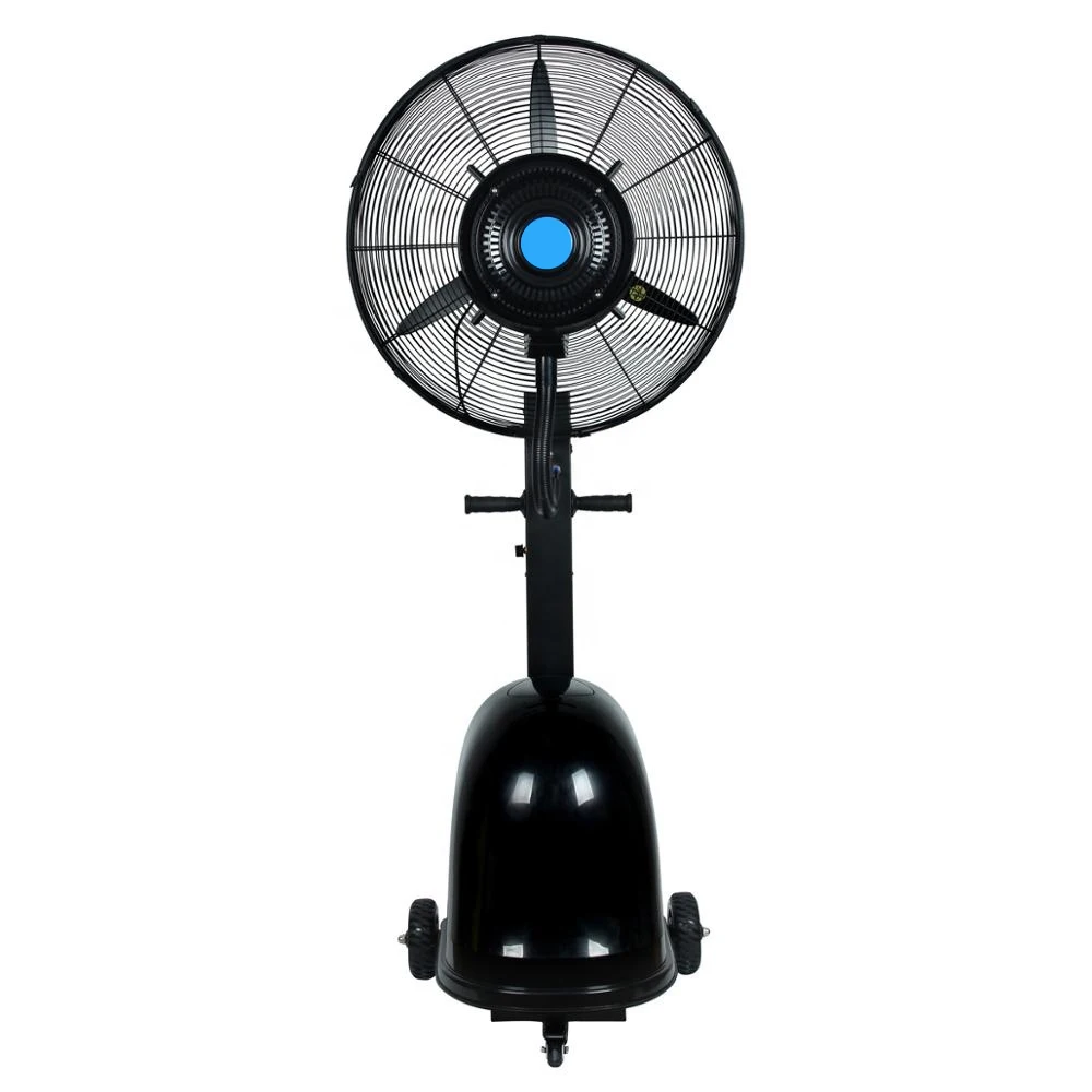 SRL 26 Inch Wholesales Remote Control Electric Fan Stand Floor Humidifier Air Cooling Outdoor Standing Spray Water Mist Fan