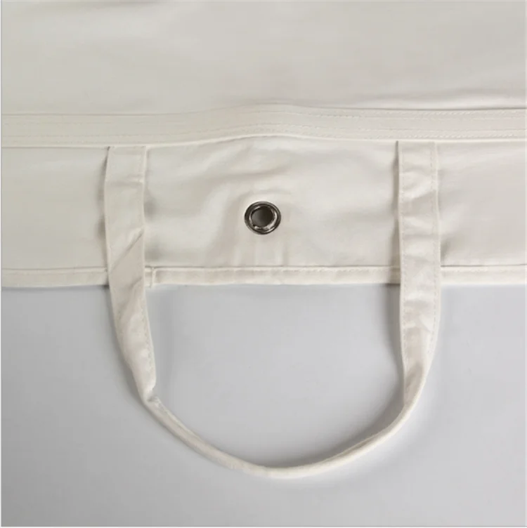 
Wholesale Foldable Cotton Fabric Suit Cover Zipper Bag Wedding Dress Garment Bag With Custom Logo 
