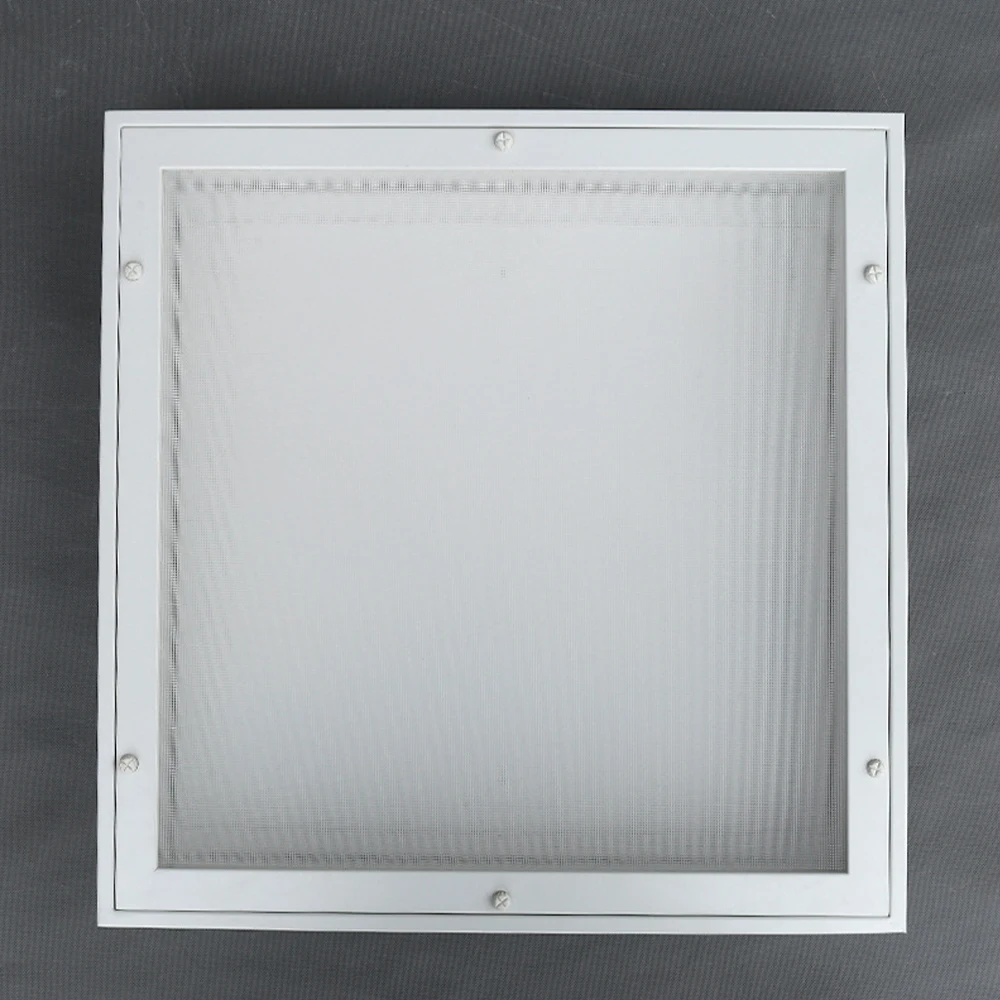 LED waterproof and fireproof panel light high-power embedded hospital clean room dust and anti-static grille light plate