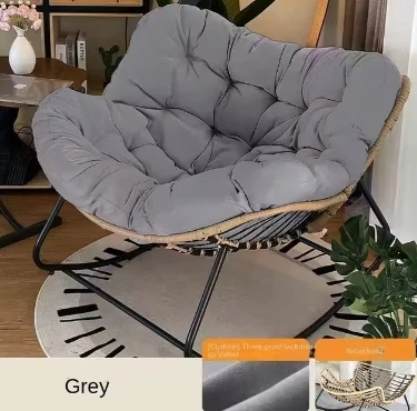 Modern Design Outdoor Living Room Bedroom Dining Room Luxury Rattan Rocking Chair Leisure Chair