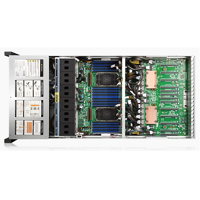 Gooxi Новый Intel Eagle Stream 4U 4090 GPU AI Rack сервер