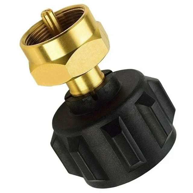 Adapter Propane Refill Adapter for 1lb Propane Tanks Valve Outdoor Cooking