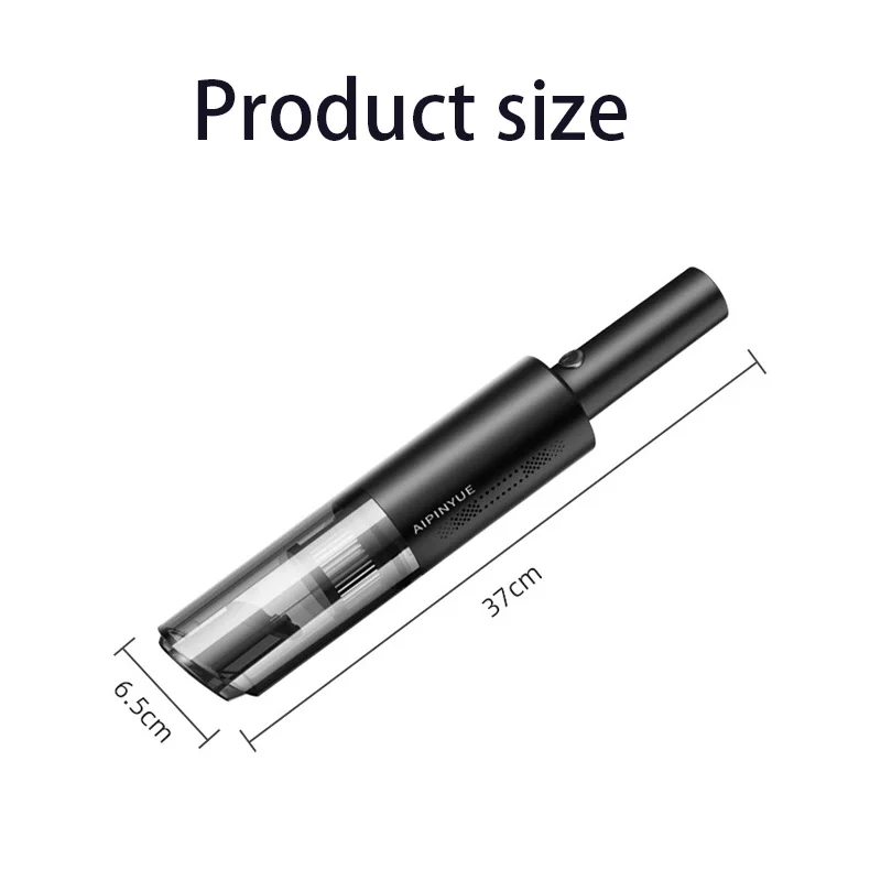 Car Vacuum Hantun Corded 12V 120W 5000Pa High Power Portable Handheld Vacuum Cleaner