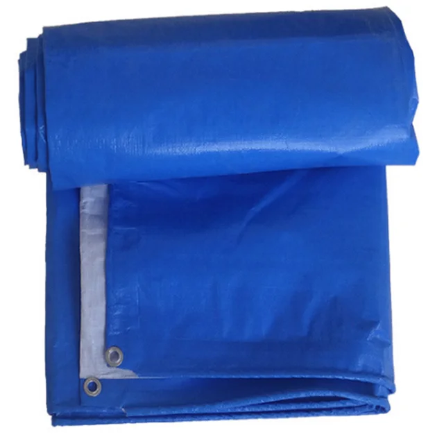 150g tarp sheet  Canopy, Truck, Roof, Tent, Boat or Pool Cover blue white PE tarpaulin