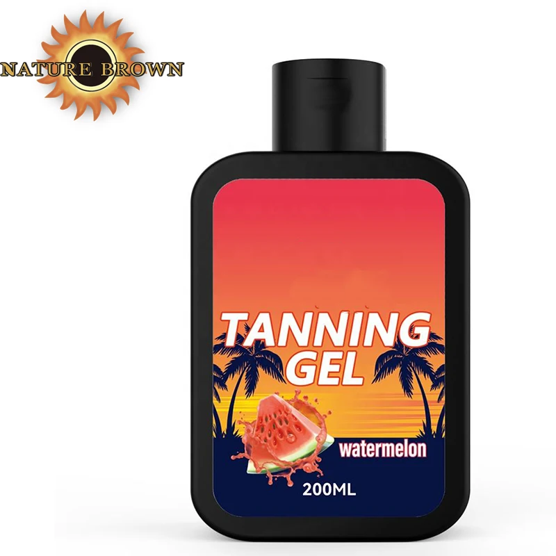 Wholesale Paraben-Free Natural Extreme Solarium Tanning Soft Jelly Oil Cream Lotion Boosting Cream