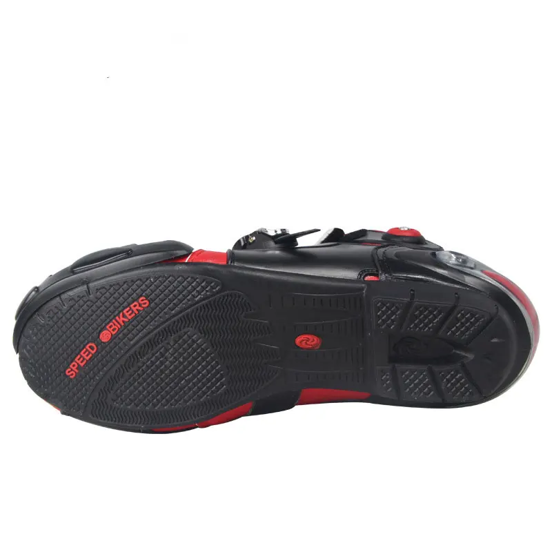 Xinzirain Wholesale Wear-Resistant Anti-Slip Waterproof Riding Motorbike Racing Shoes Knight Motorcycle Boots Men