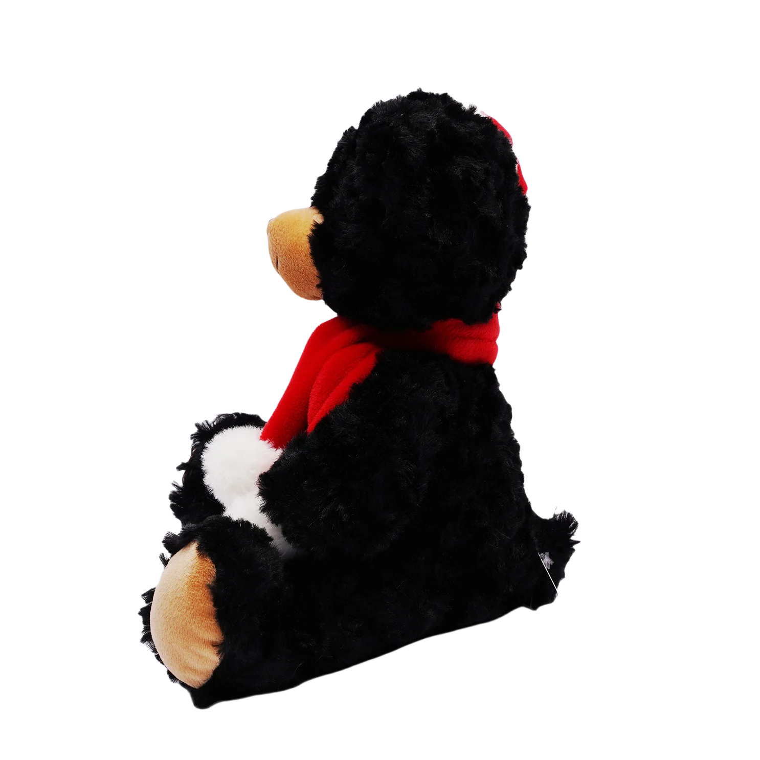 2024 Christmas bear doll plush toys Christmas Eve black teddy bear Christmas stuffed Teddy Bear toy For Kid