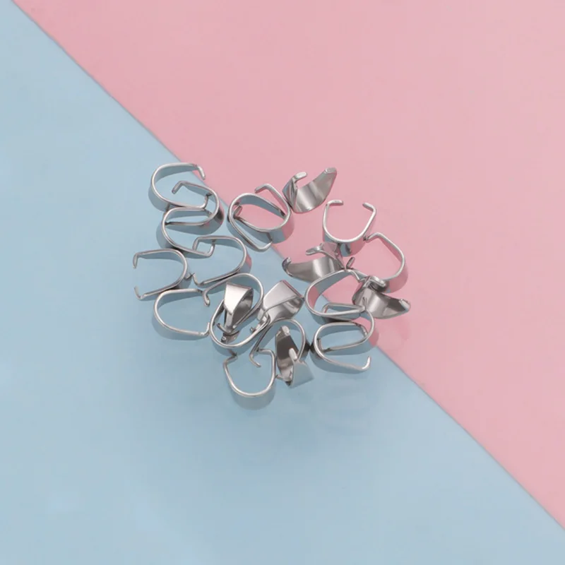 3*7mm 100pcs/bag stainless steel bail for jewelry making Stainless Steel Findings
