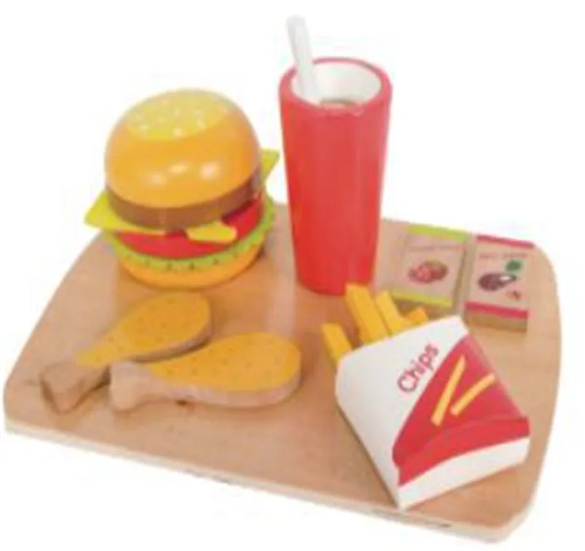 Fashion Kitchen Sets Toys Pretend Food Toy Set Wooden Cooking Children Toy