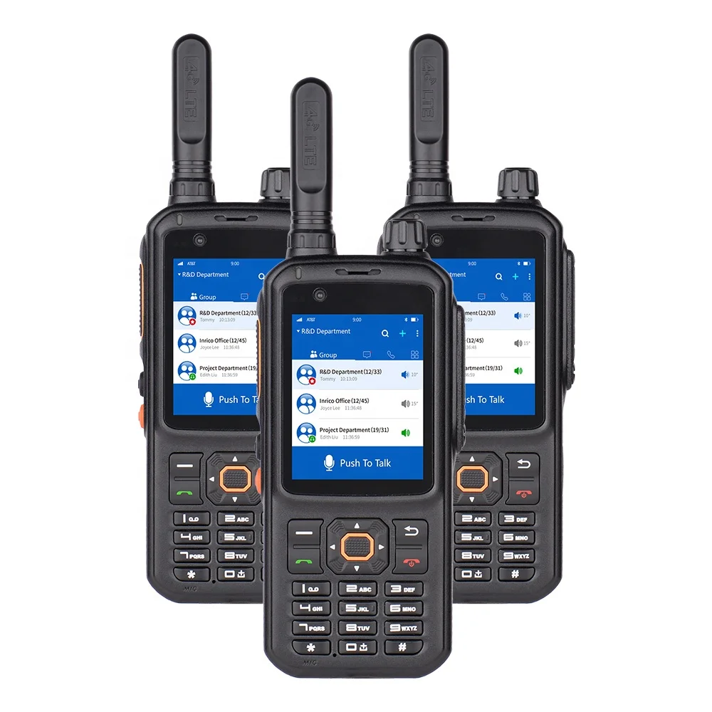 Лидер продаж рация Inrico T320 4g телефон с двумя слотами для SIM-карт умное двухстороннее