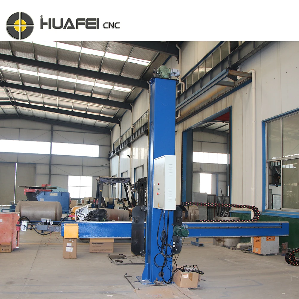 Wind tower boiler automatic pipe pressure vessel cross welding manipulator