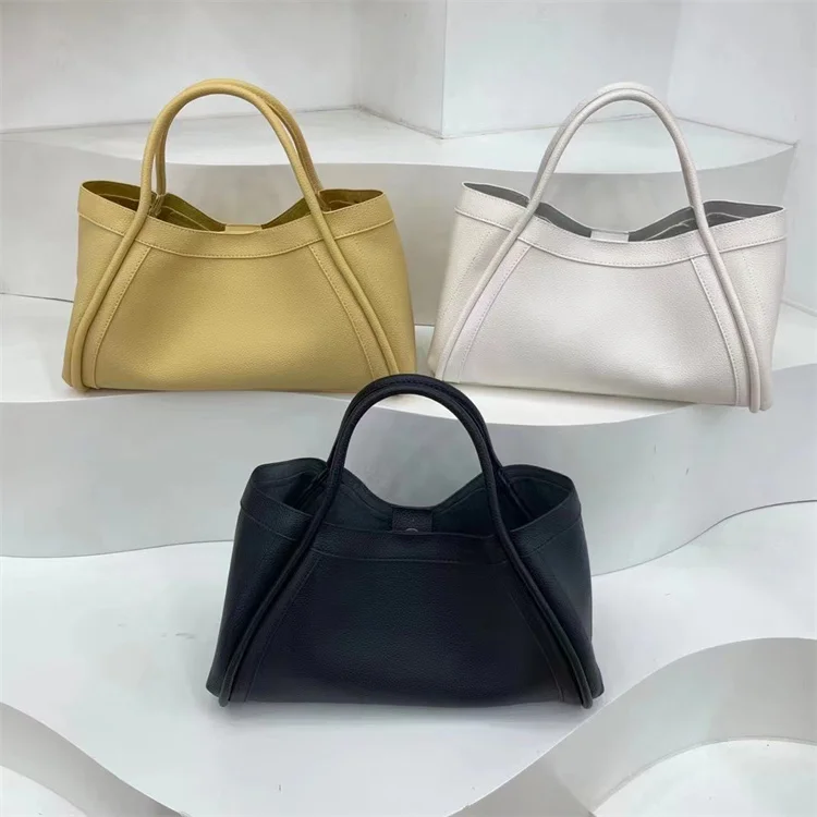 2023 2024 Autumn and winter large capacity tote handbag Korean style soft PU leather crossbody shoulder bags