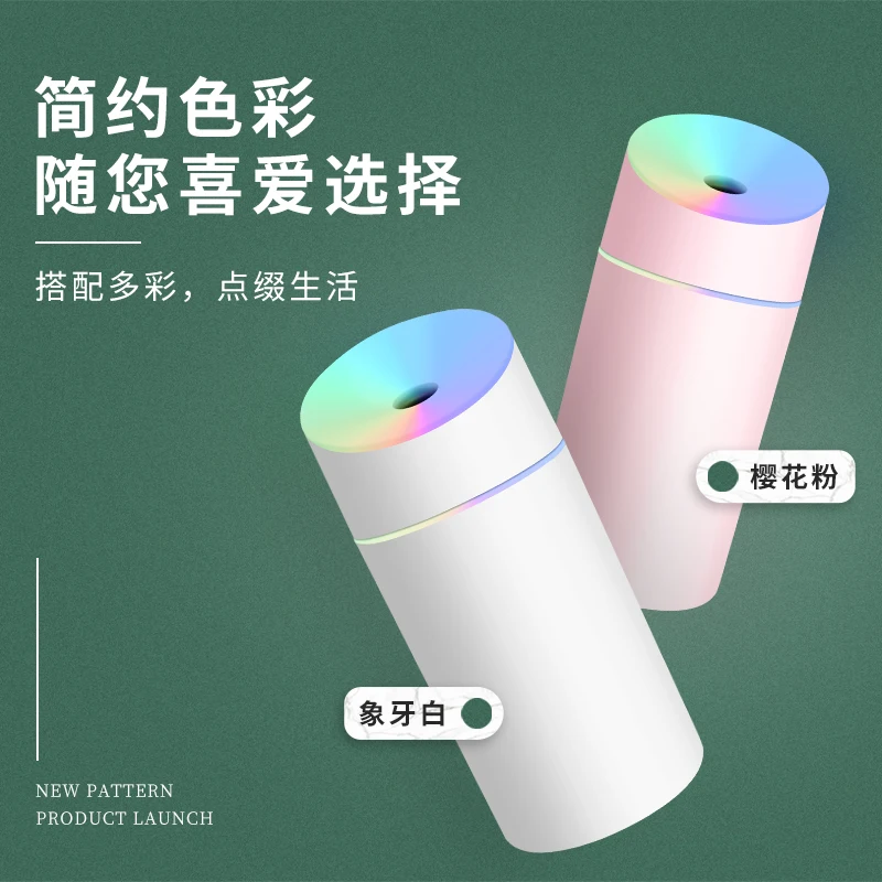 highquality hotselling cool mist steam humidifier person space air portable humidifier with night light for home and office car