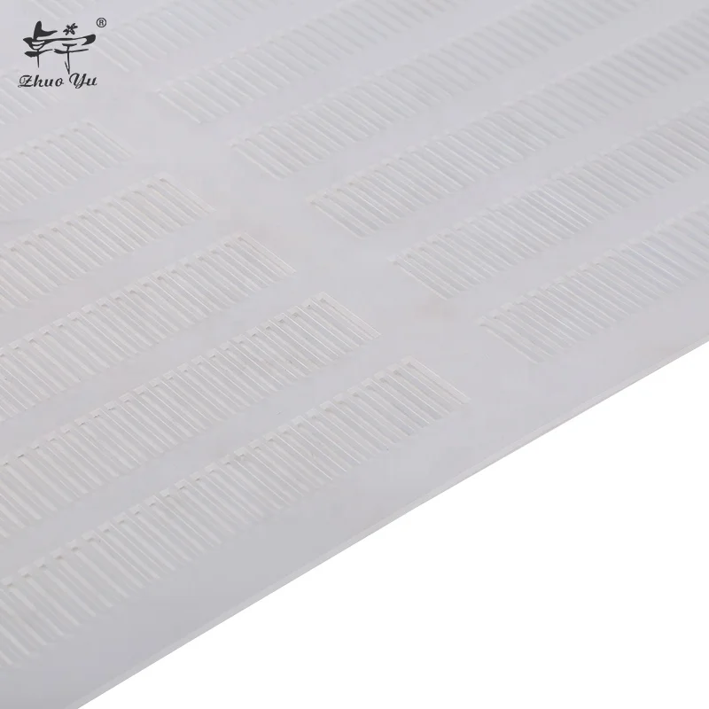 Wholesale Hot Sale White or Yellow Food Grade 10 Frame Bee Hive Plastic Queen Excluder