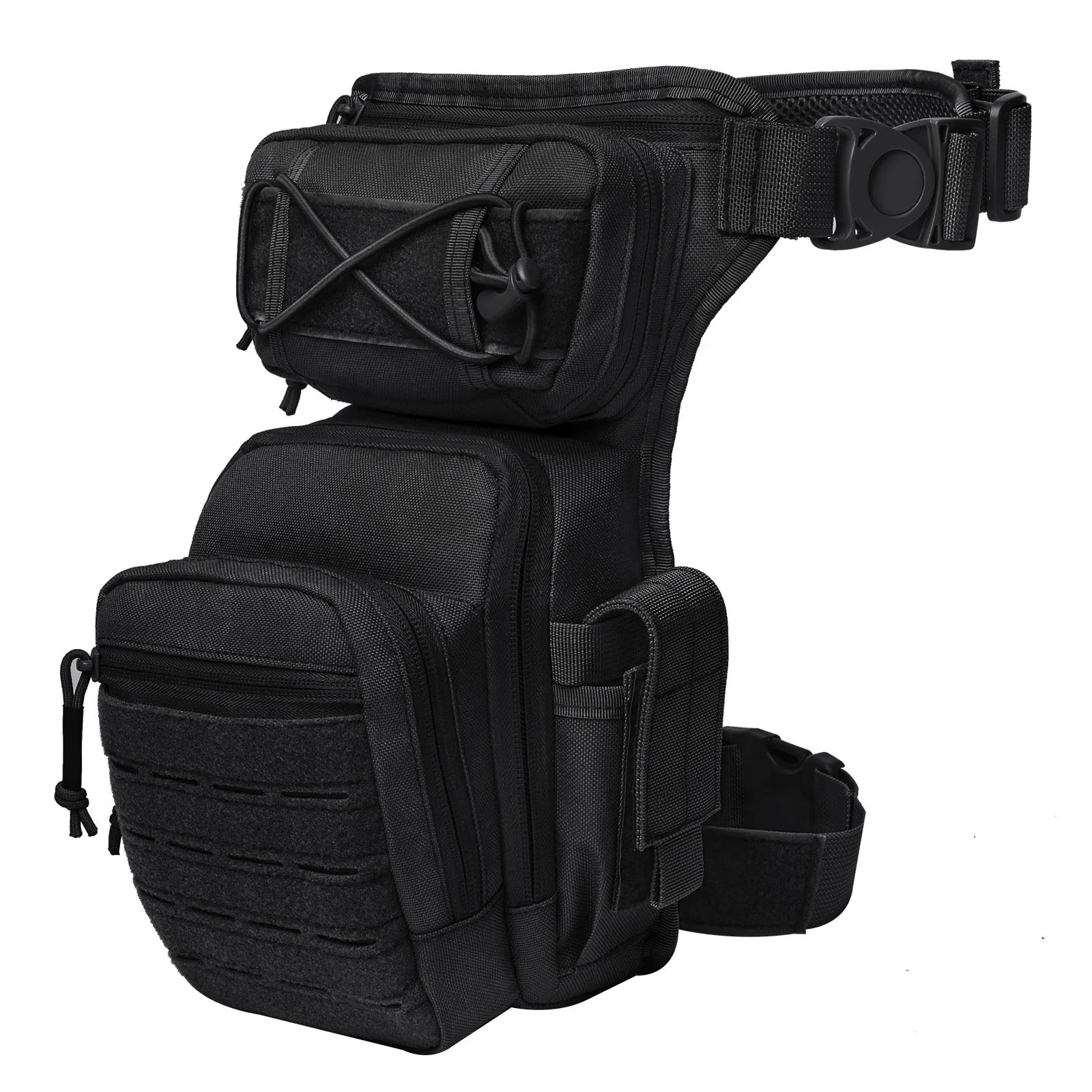 1000D Nylon Multifunctional Tactical Package Outdoor Hiking Tactical Thigh Storage Pack Pouch Tactical Leg Bag