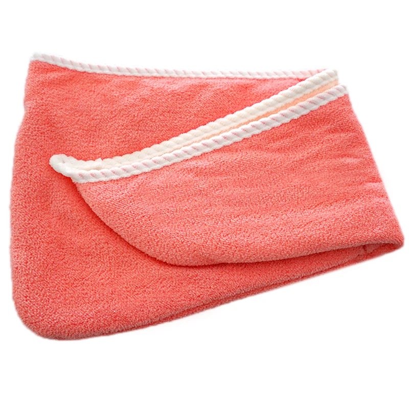 Personalized Super Absorbent Quick Dry Soft Magic Turban Custom Logo Microfiber Hair Towel Wrap Bath Towels